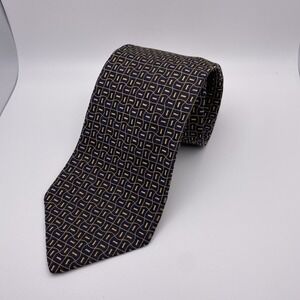VTG Polo by Ralph Lauren Nordstrom Silk Necktie Geometric Neck Tie 59"